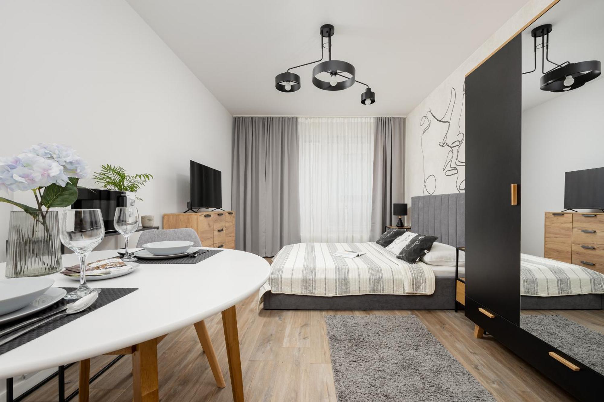 Gdansk Przymorze Pretty Studios & Pets Allowed By Noclegi Renters Buitenkant foto